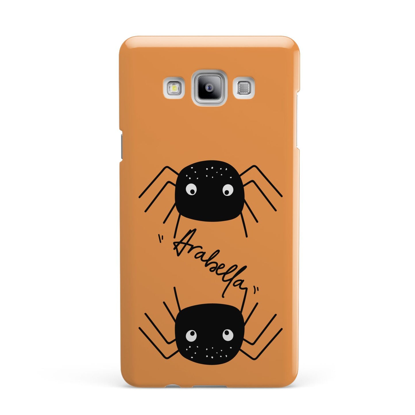 Spider Orange Personalised Samsung Galaxy A7 2015 Case