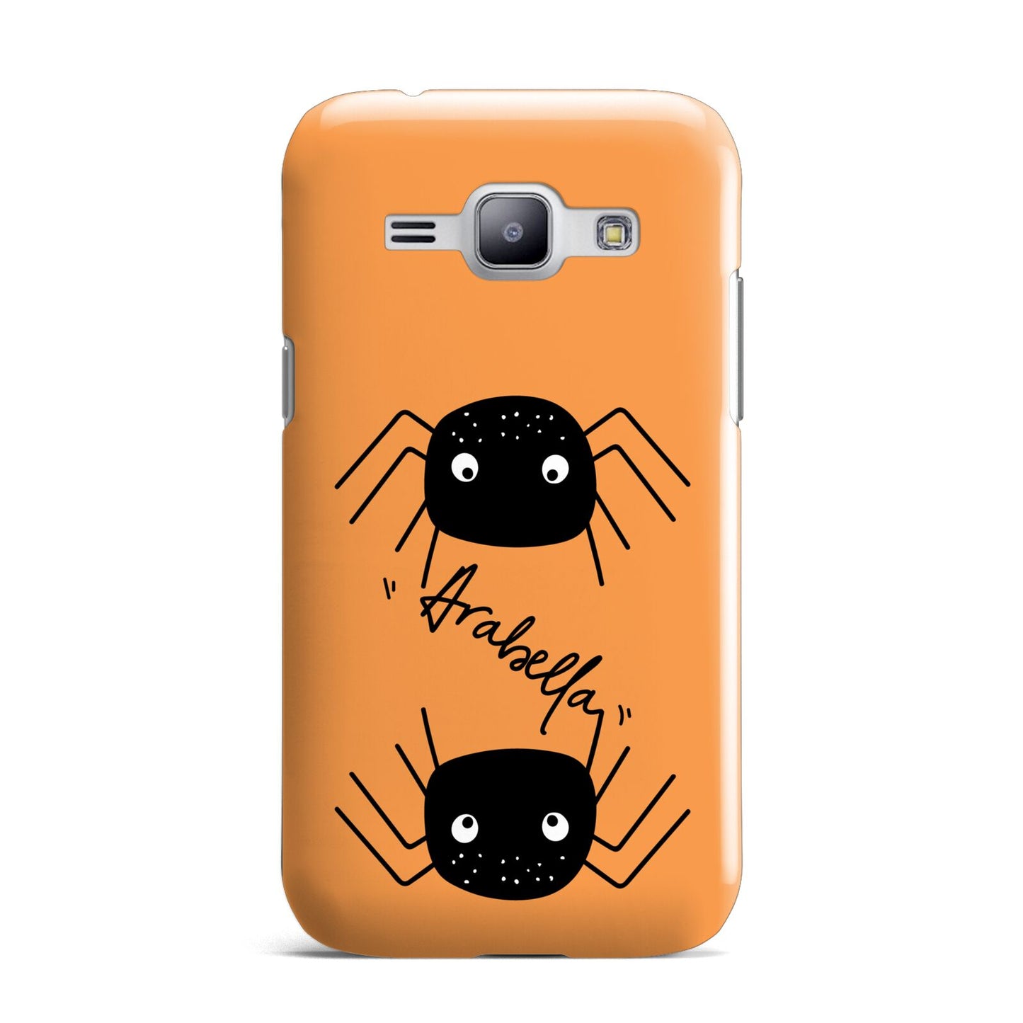 Spider Orange Personalised Samsung Galaxy J1 2015 Case