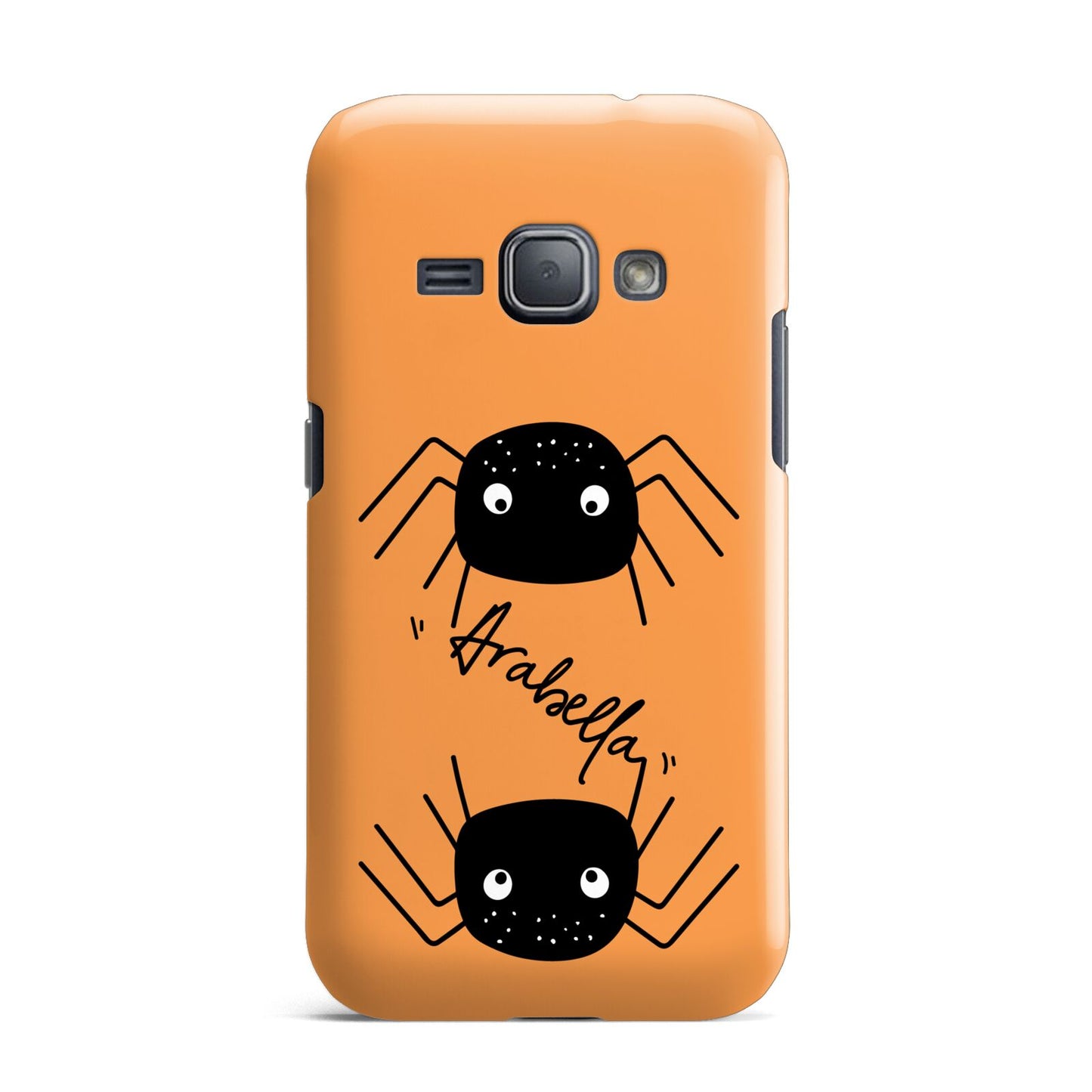 Spider Orange Personalised Samsung Galaxy J1 2016 Case