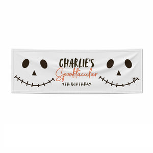 Spooktacular Birthday Personalised Banner