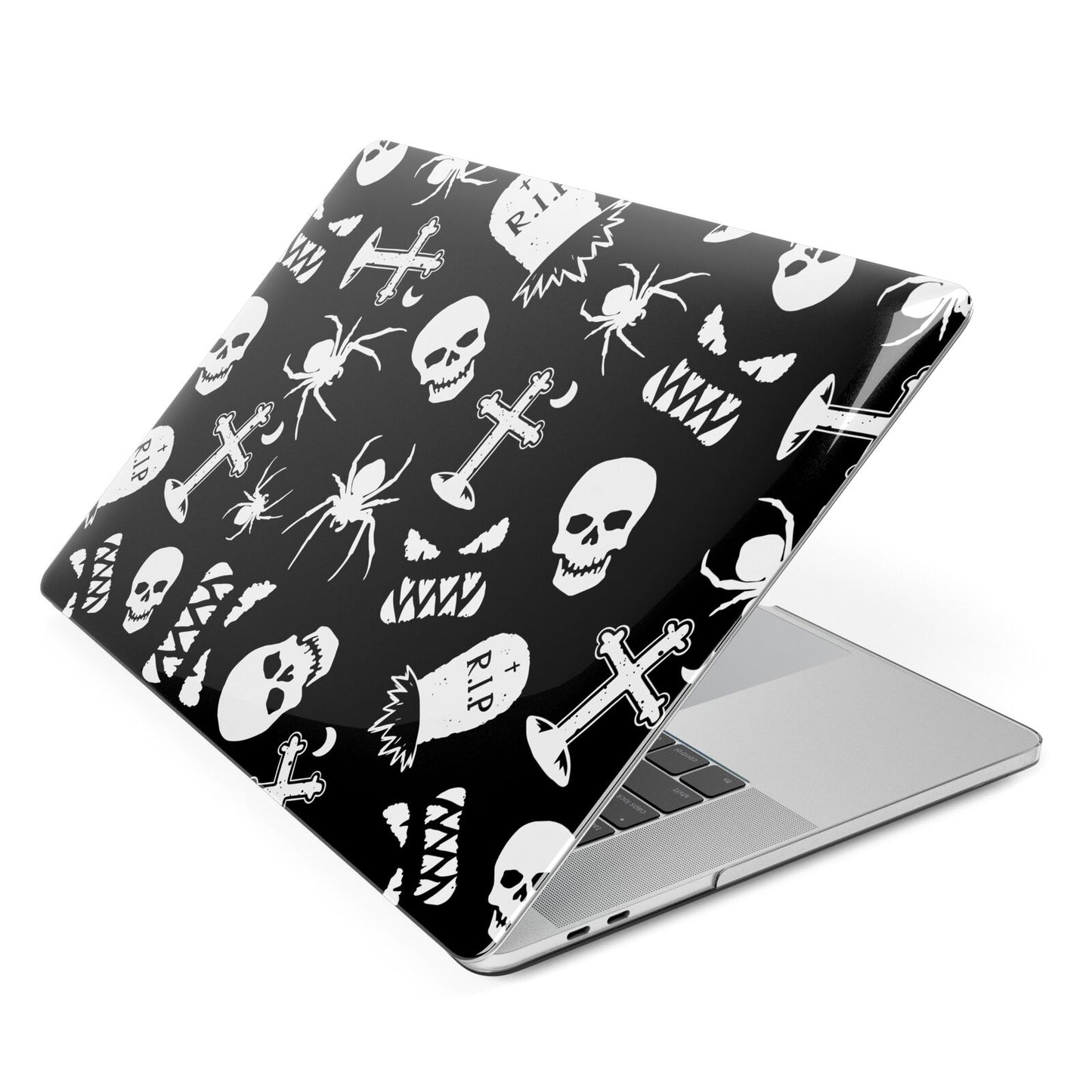 Spooky Illustrations Apple MacBook Case Side View