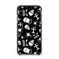 Spooky Illustrations Apple iPhone Xs Max Impact Case Black Edge on Black Phone