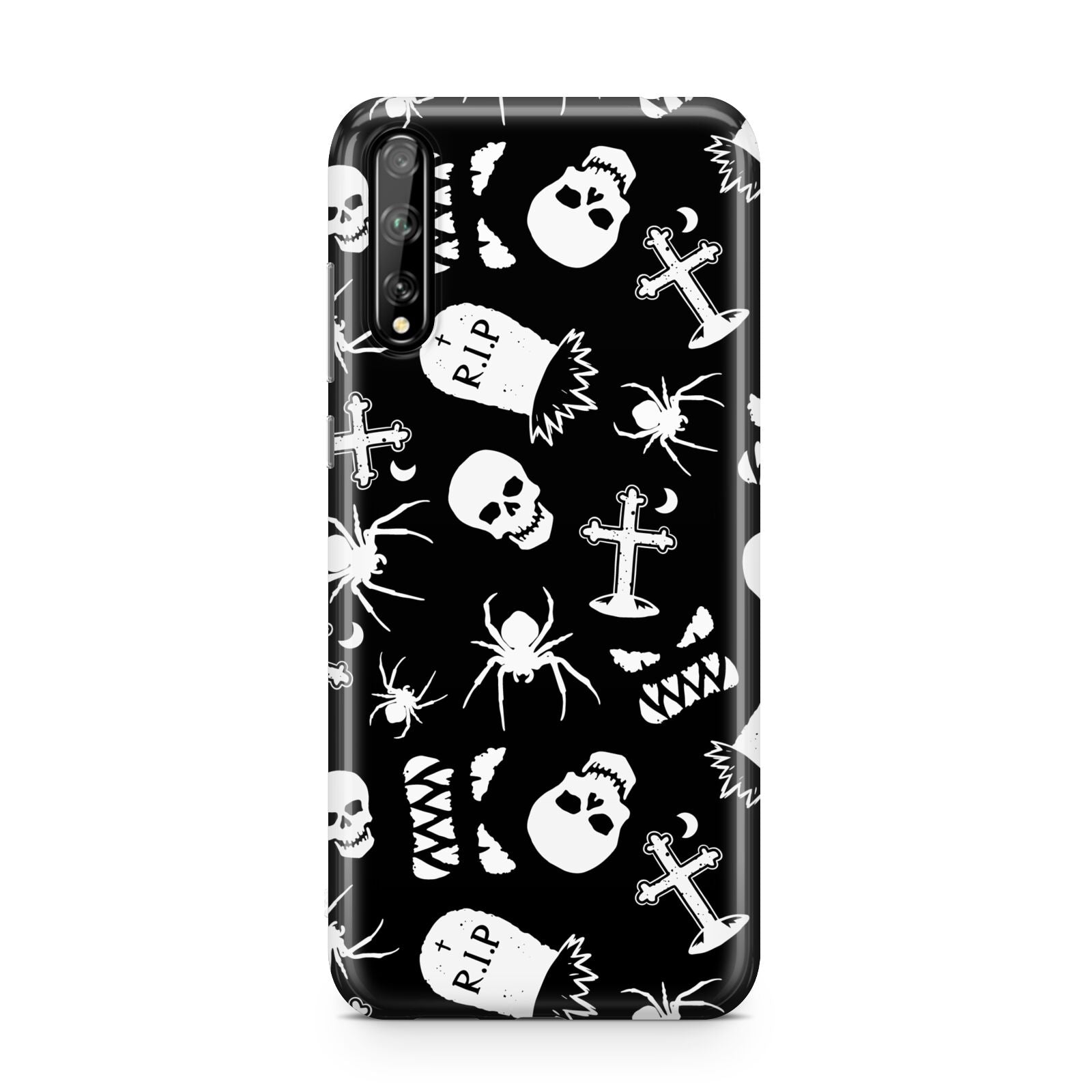 Spooky Illustrations Huawei Enjoy 10s Phone Case