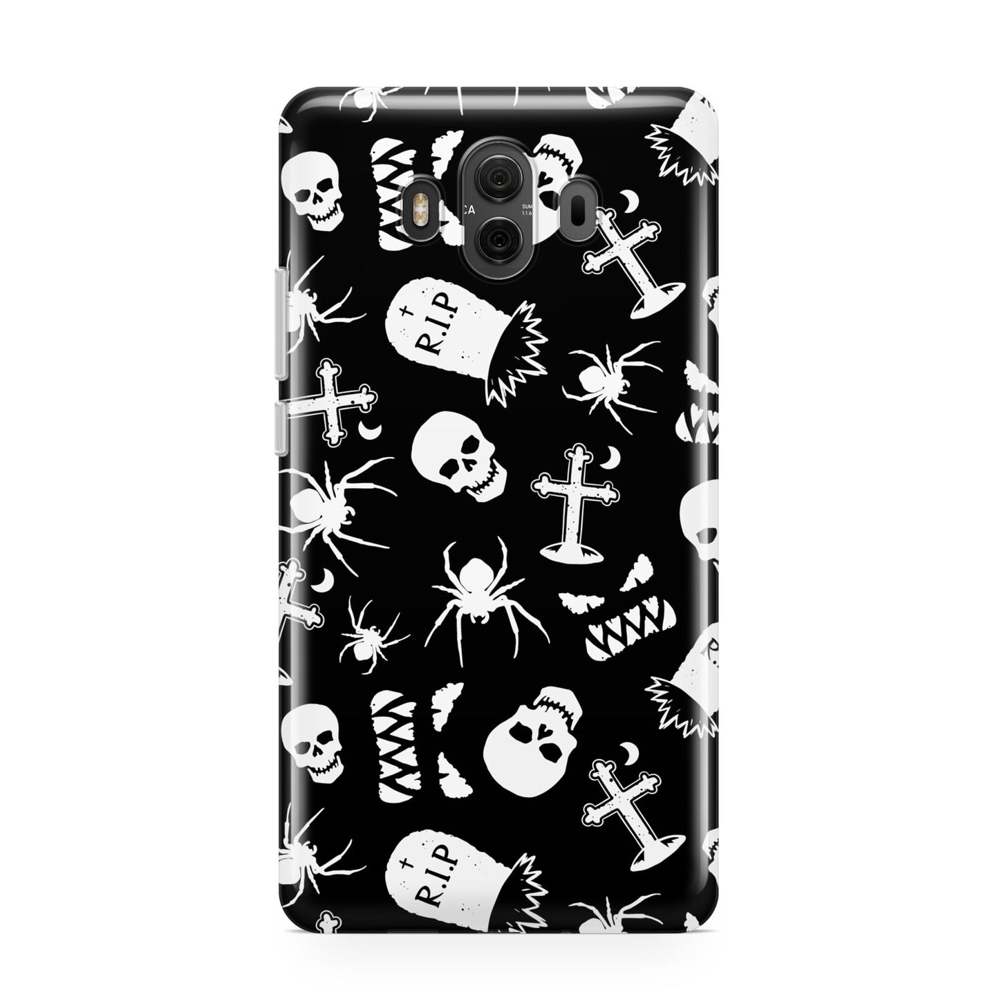 Spooky Illustrations Huawei Mate 10 Protective Phone Case