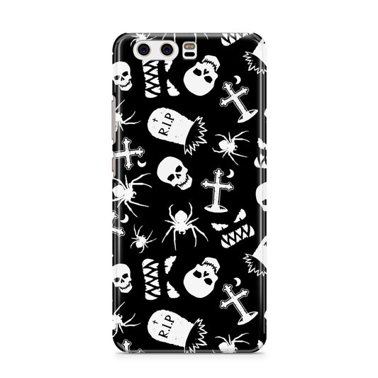 Spooky Illustrations Huawei P10 Phone Case