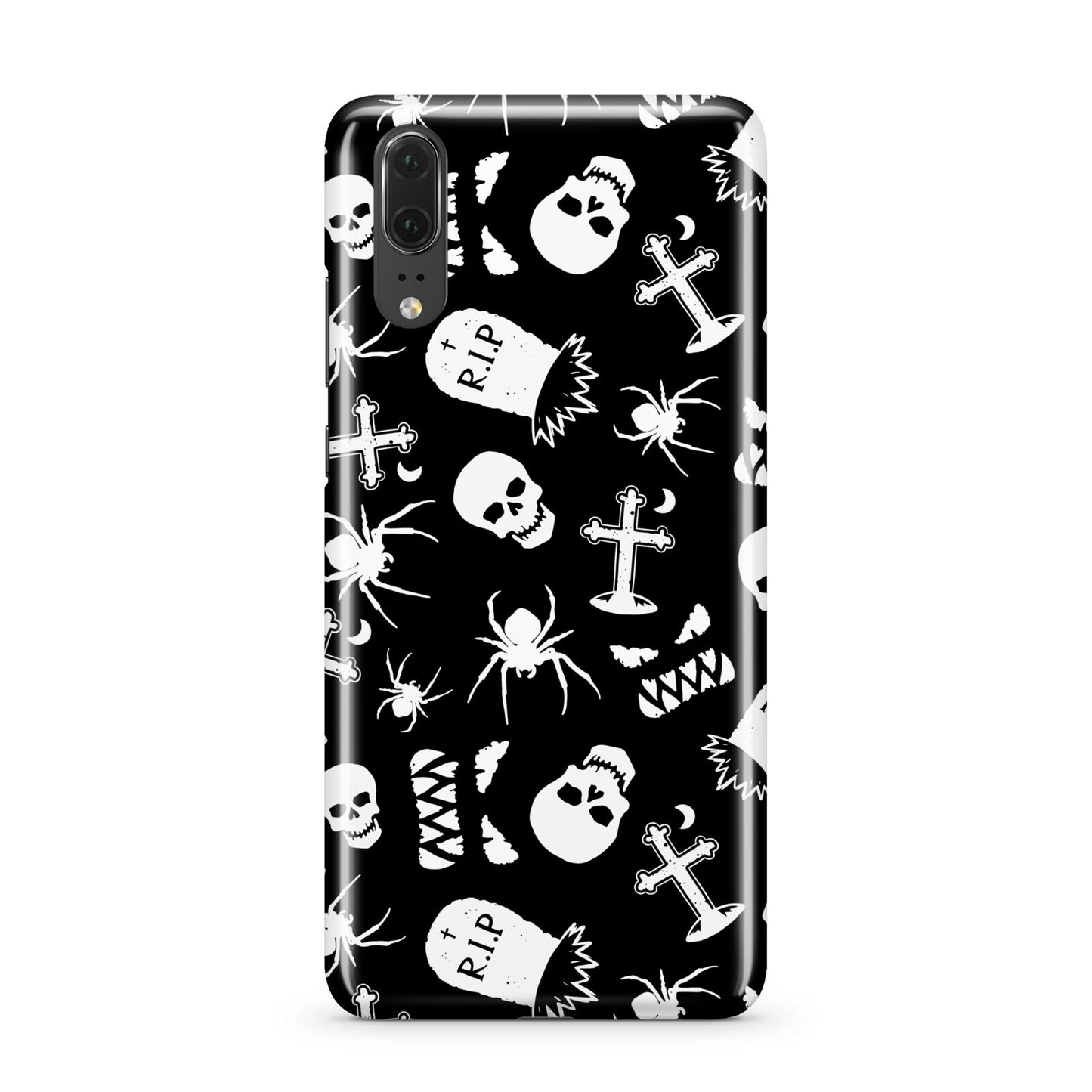 Spooky Illustrations Huawei P20 Phone Case