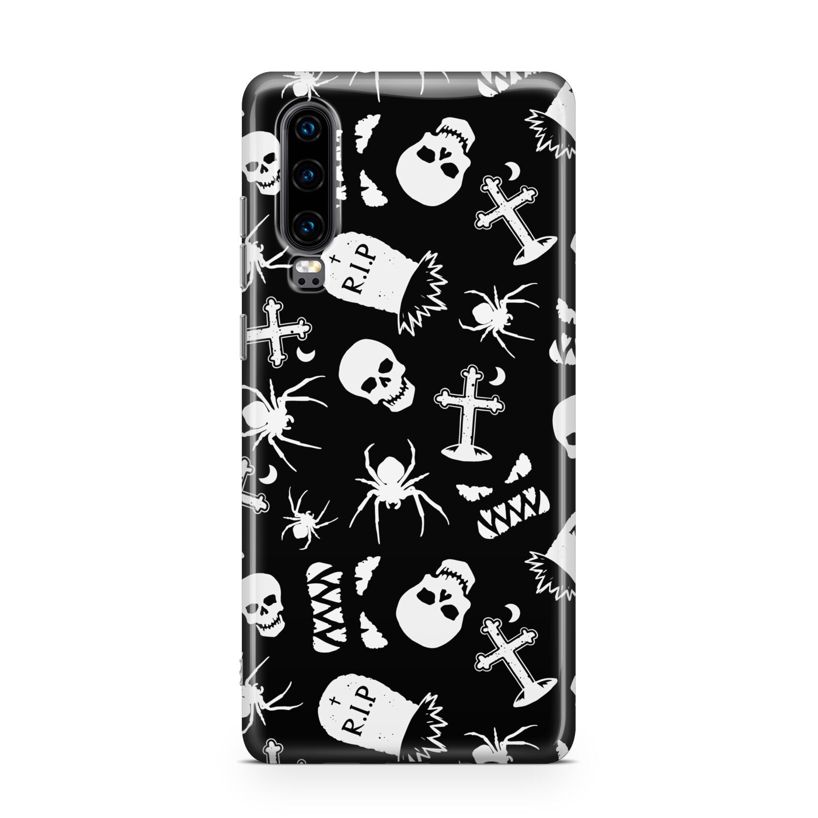 Spooky Illustrations Huawei P30 Phone Case