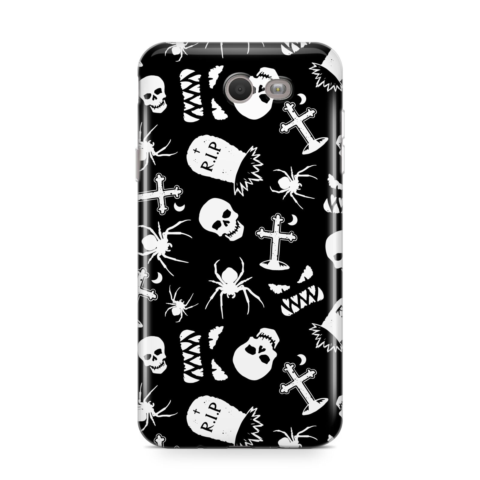 Spooky Illustrations Samsung Galaxy J7 2017 Case