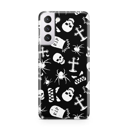 Spooky Illustrations Samsung S21 Case