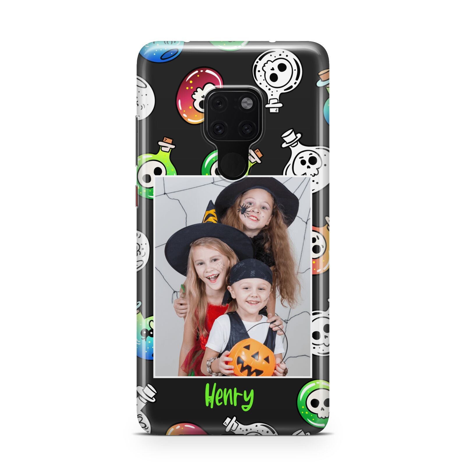 Spooky Potions Halloween Photo Upload Huawei Mate 20 Phone Case