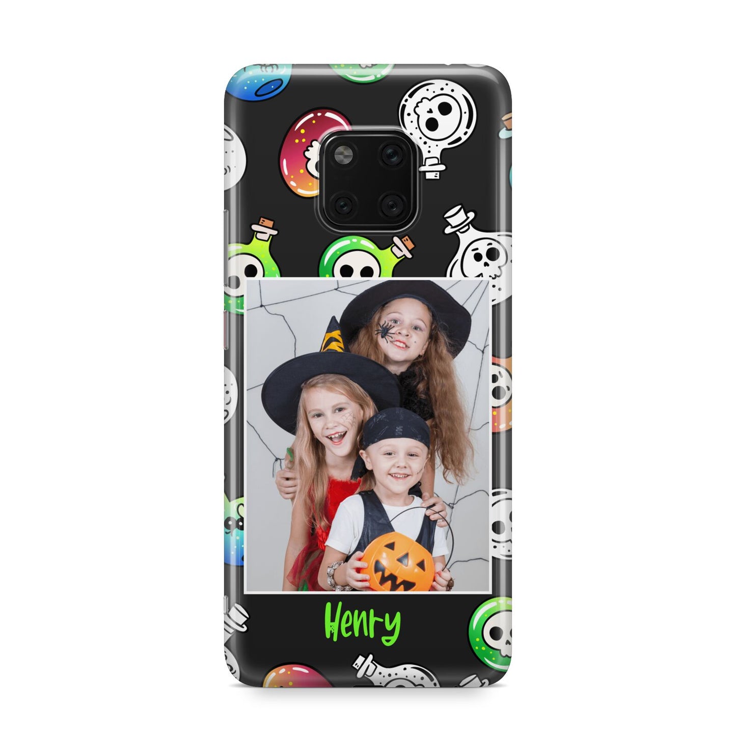 Spooky Potions Halloween Photo Upload Huawei Mate 20 Pro Phone Case