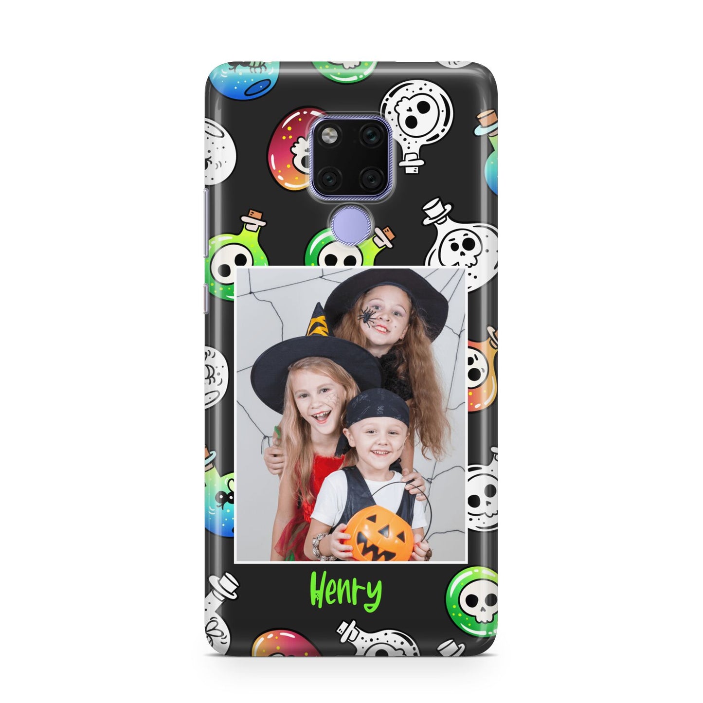 Spooky Potions Halloween Photo Upload Huawei Mate 20X Phone Case