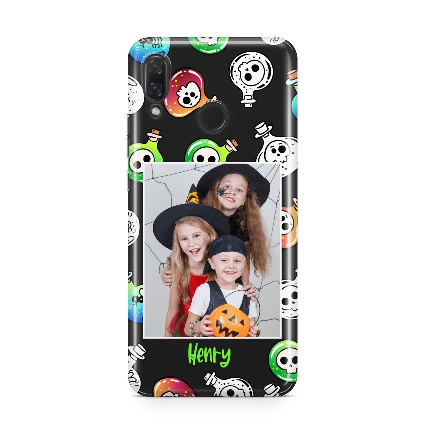 Spooky Potions Halloween Photo Upload Huawei Nova 3 Phone Case