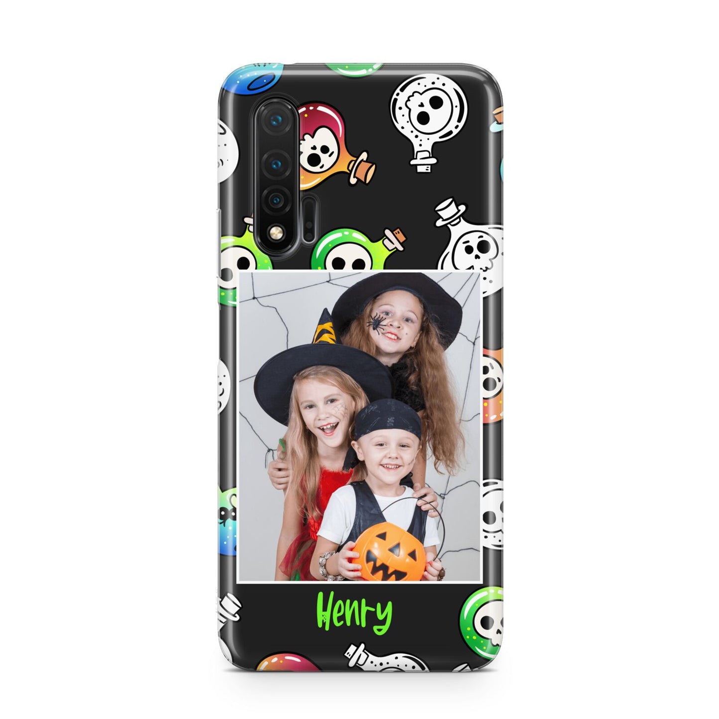 Spooky Potions Halloween Photo Upload Huawei Nova 6 Phone Case