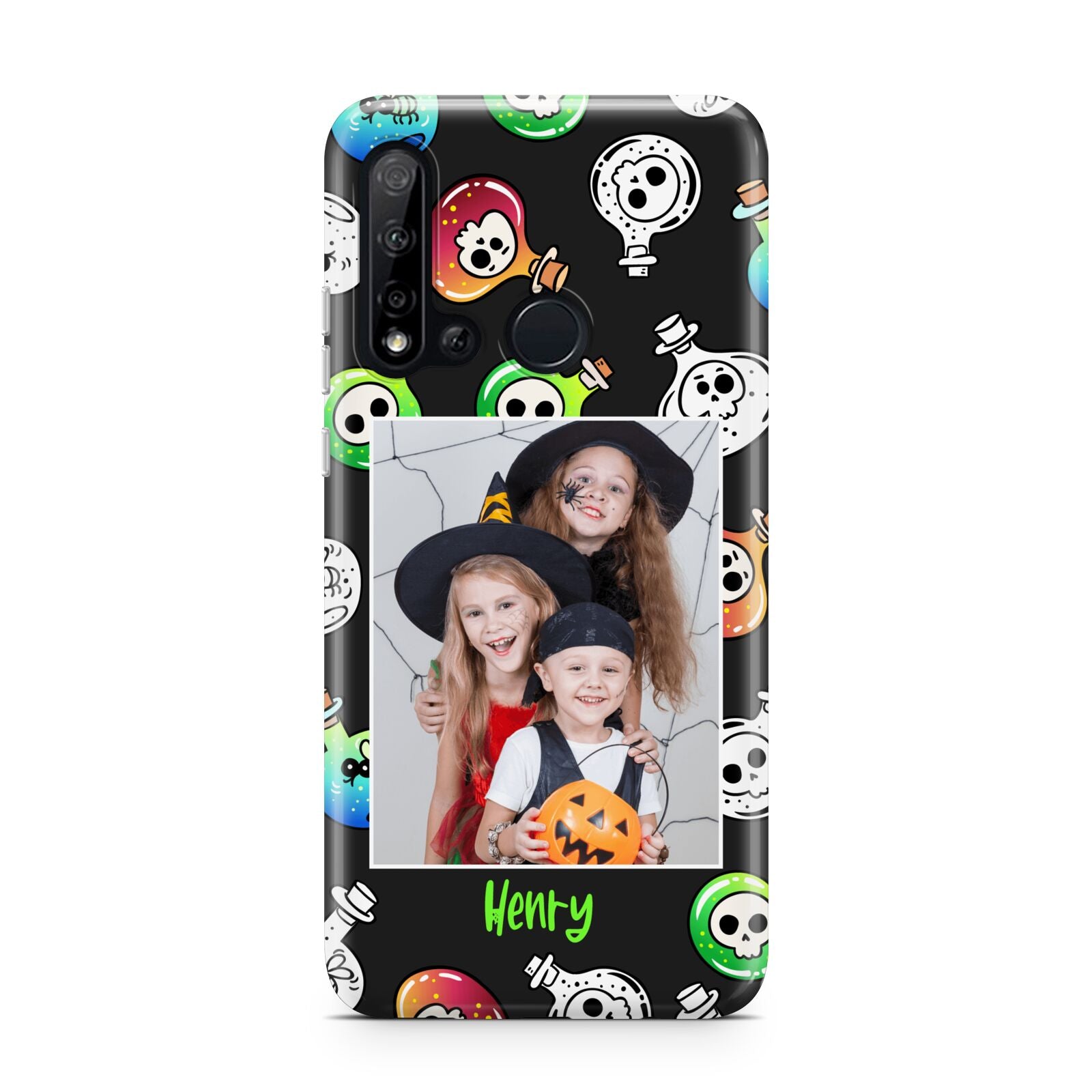 Spooky Potions Halloween Photo Upload Huawei P20 Lite 5G Phone Case