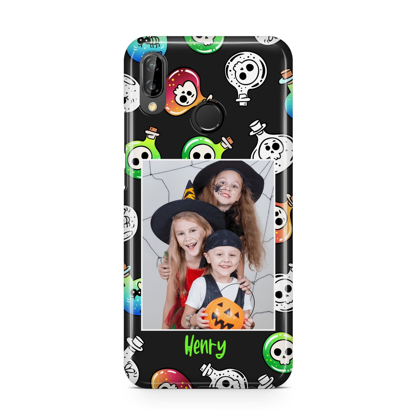 Spooky Potions Halloween Photo Upload Huawei P20 Lite Phone Case