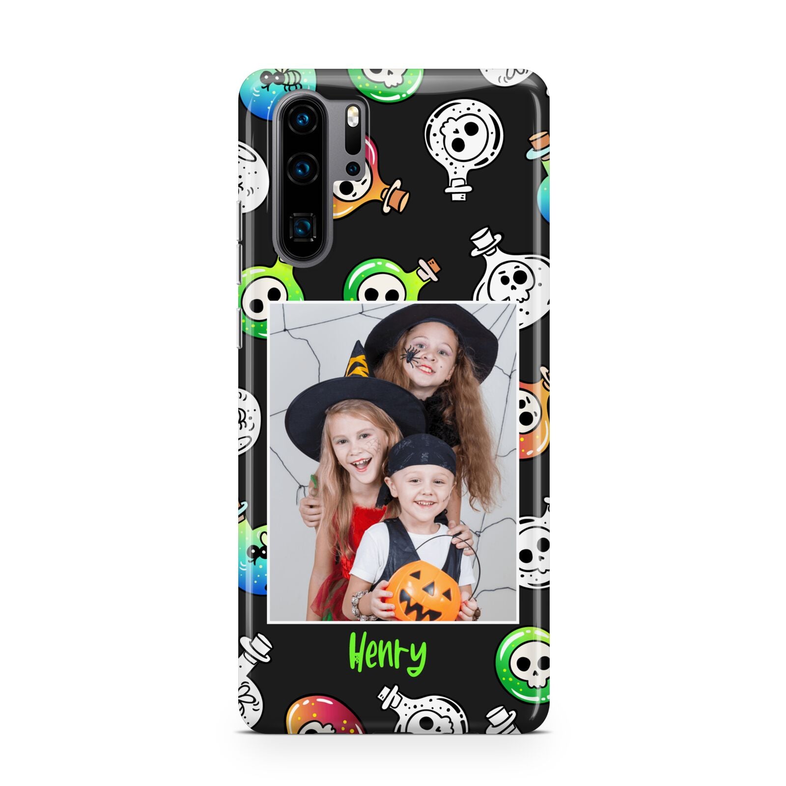 Spooky Potions Halloween Photo Upload Huawei P30 Pro Phone Case