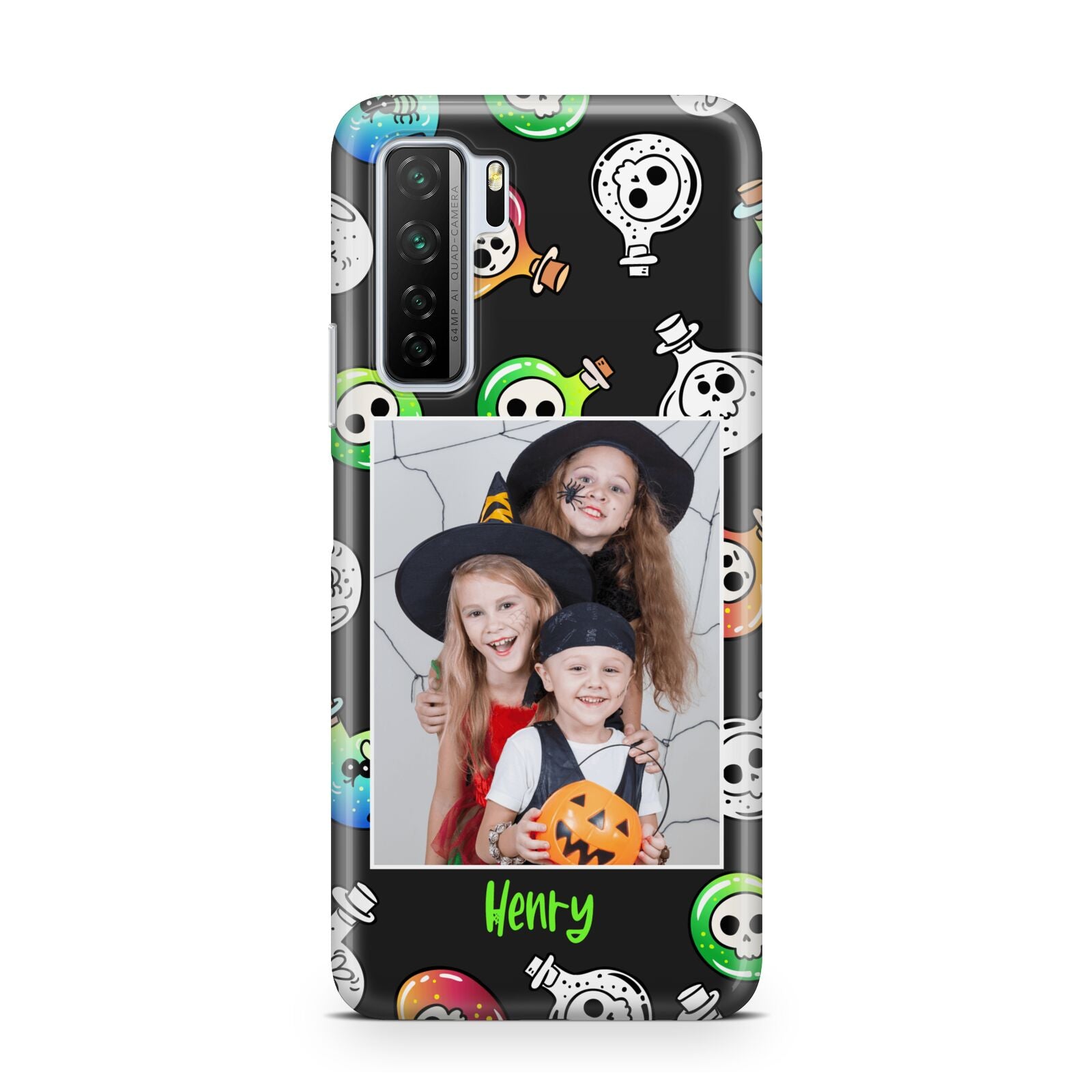 Spooky Potions Halloween Photo Upload Huawei P40 Lite 5G Phone Case