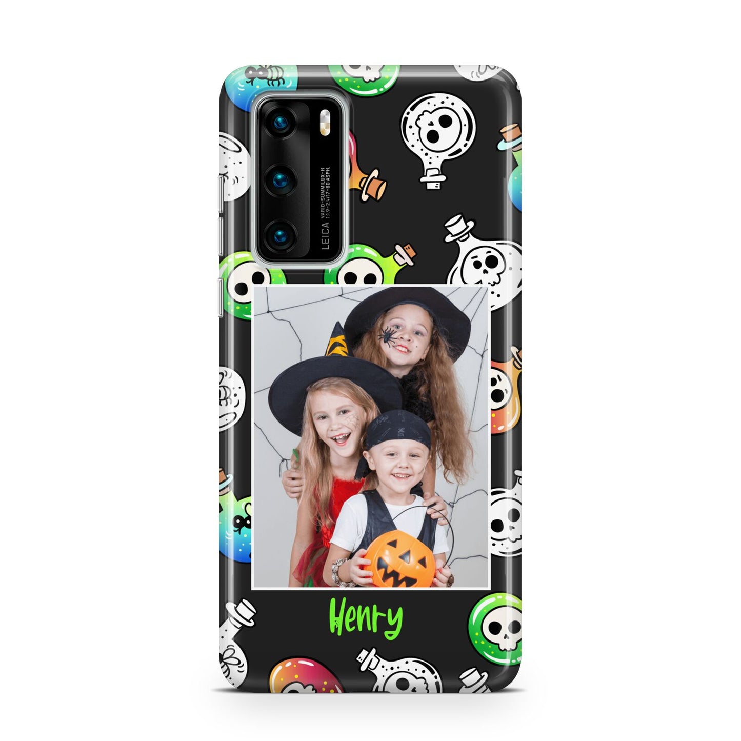 Spooky Potions Halloween Photo Upload Huawei P40 Phone Case