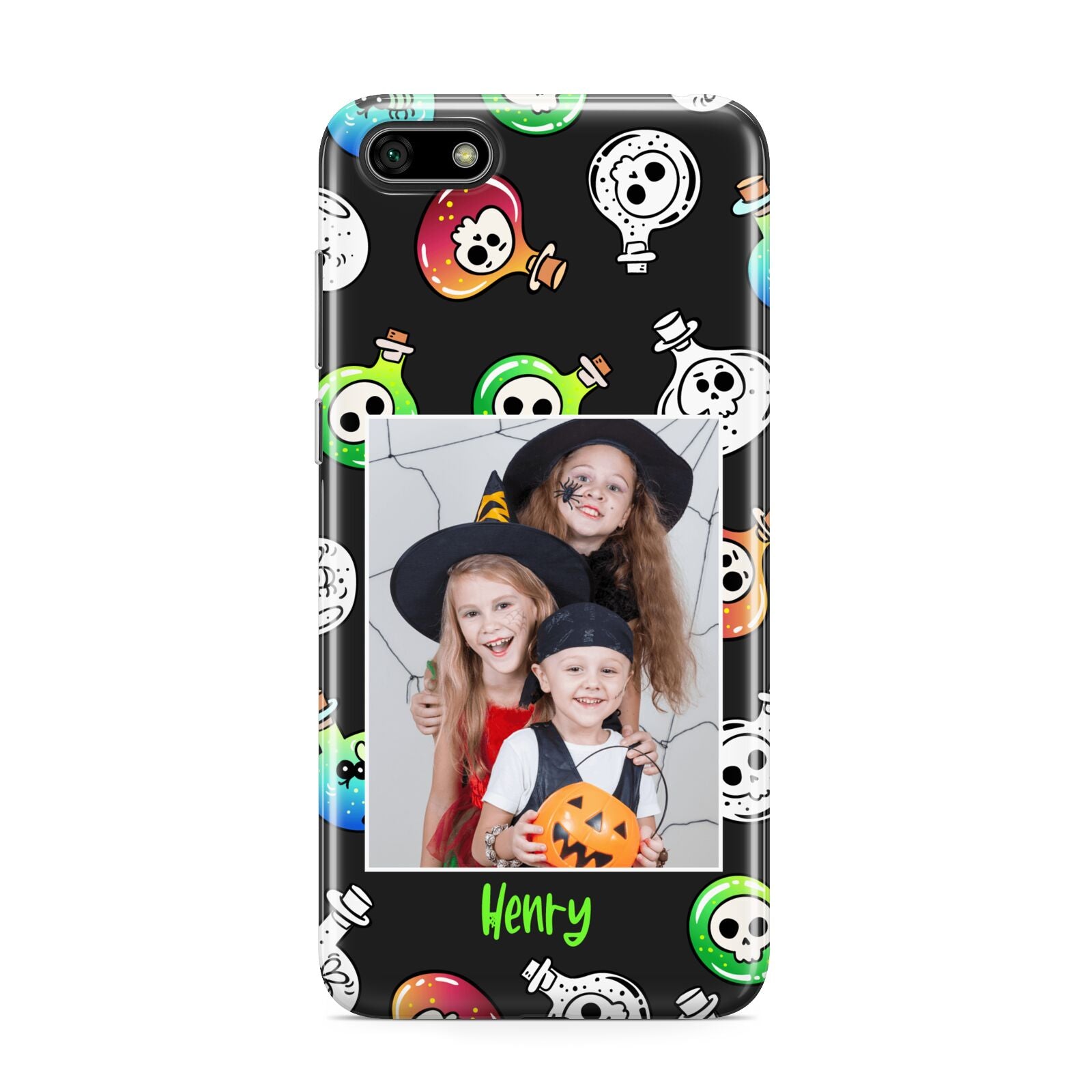 Spooky Potions Halloween Photo Upload Huawei Y5 Prime 2018 Phone Case