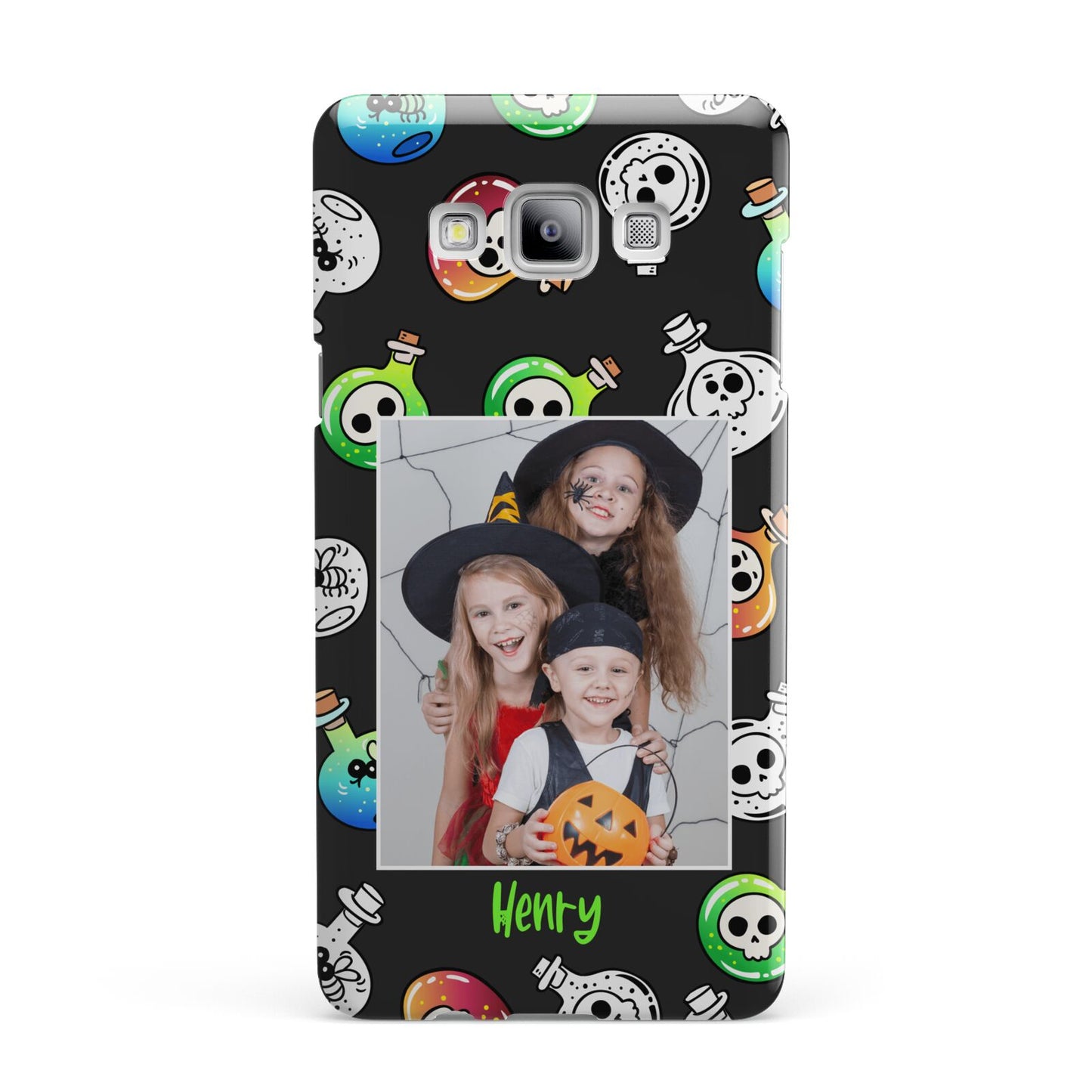 Spooky Potions Halloween Photo Upload Samsung Galaxy A7 2015 Case