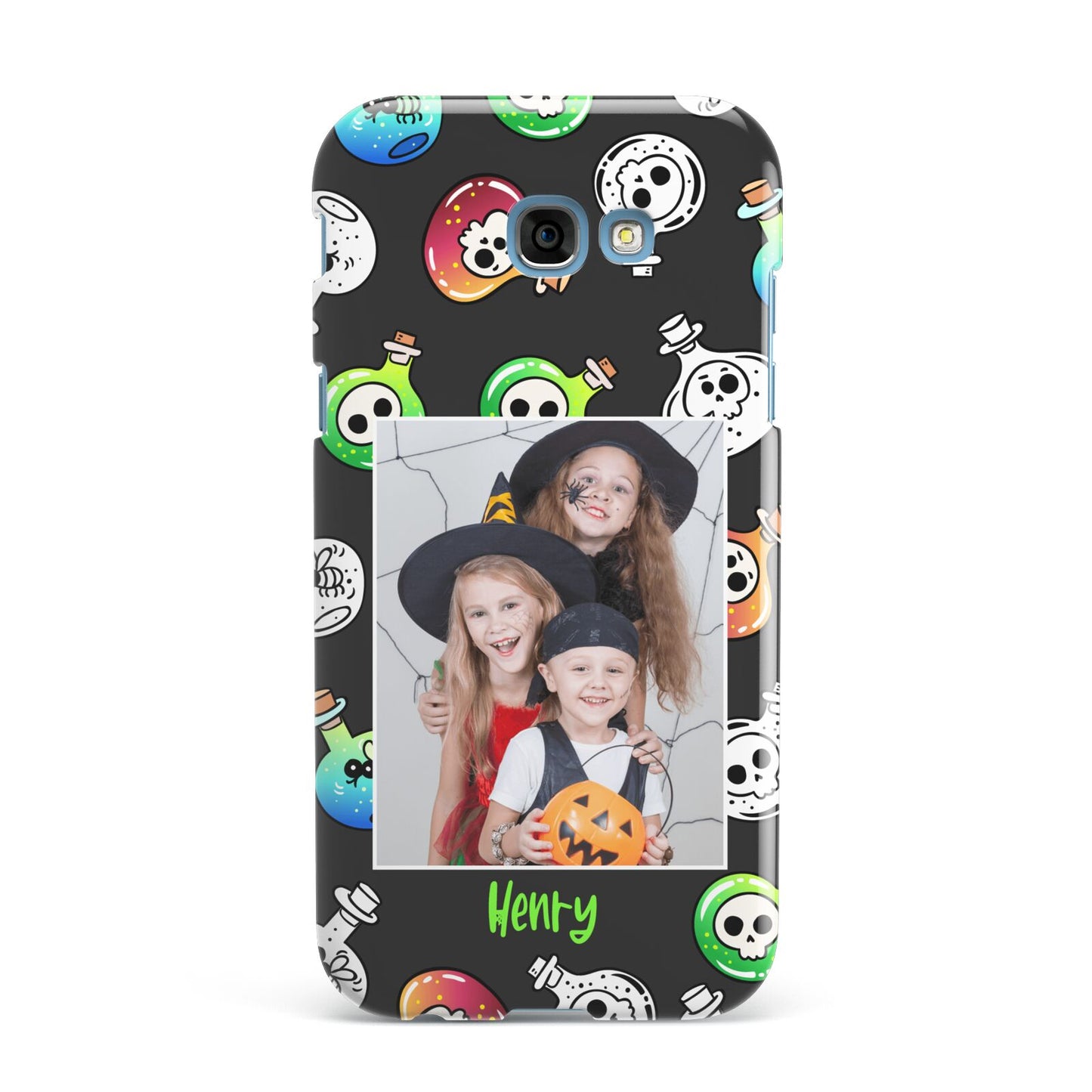 Spooky Potions Halloween Photo Upload Samsung Galaxy A7 2017 Case