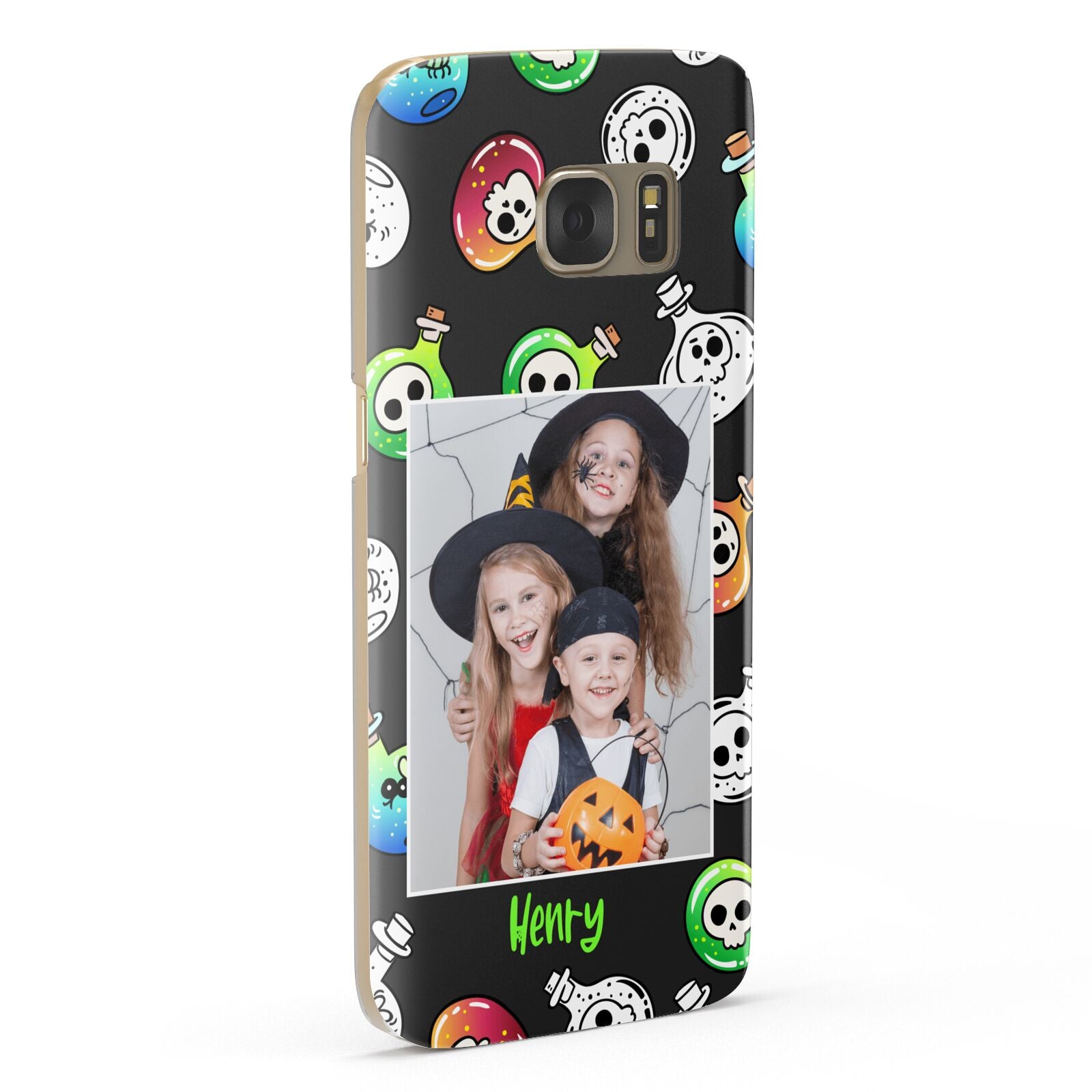 Spooky Potions Halloween Photo Upload Samsung Galaxy Case Fourty Five Degrees