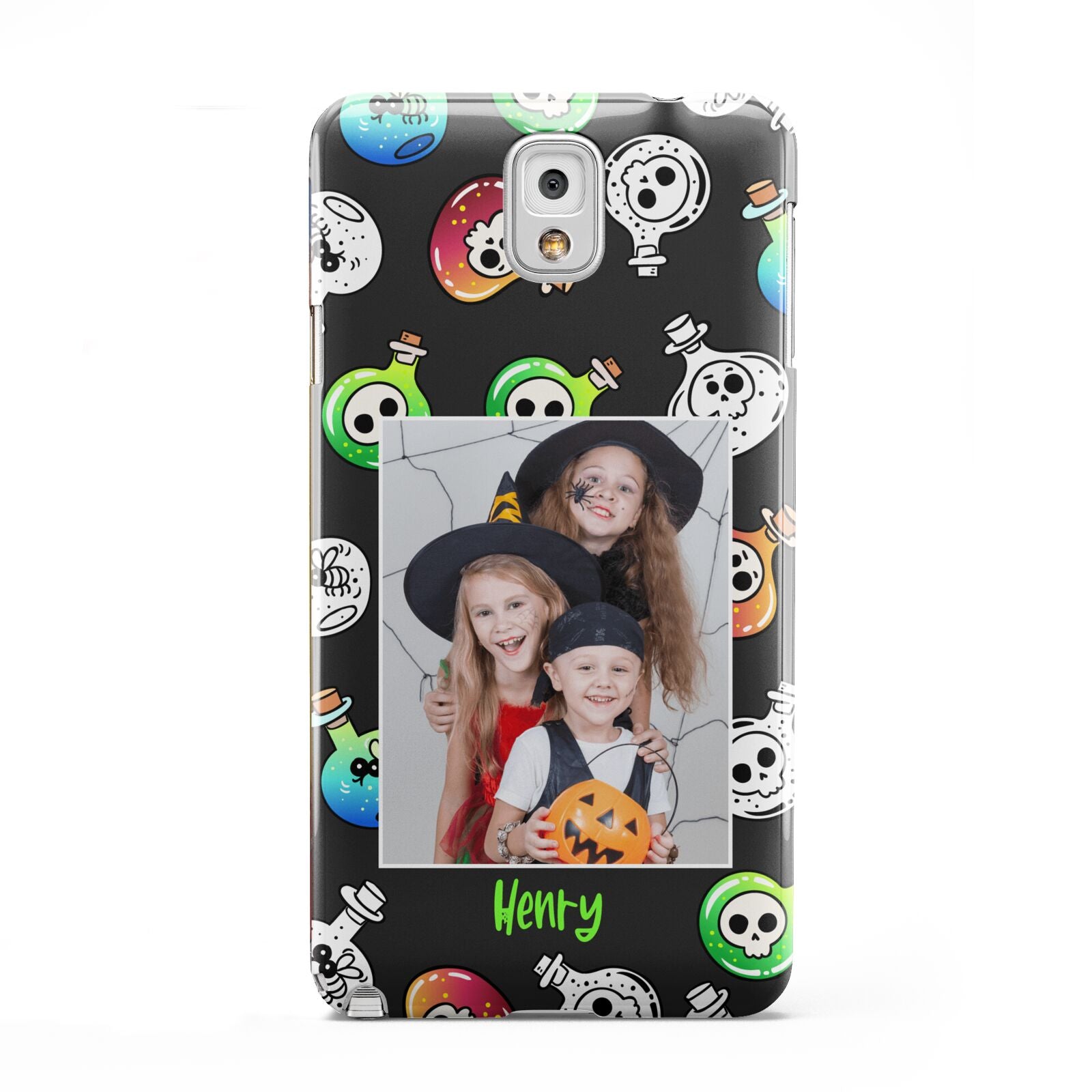 Spooky Potions Halloween Photo Upload Samsung Galaxy Note 3 Case