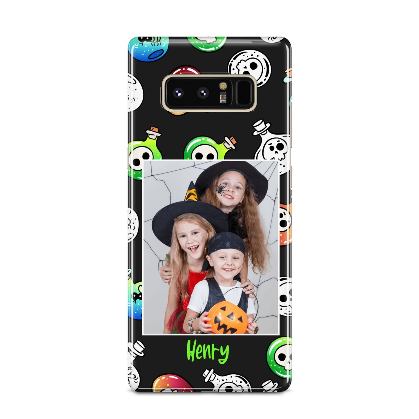 Spooky Potions Halloween Photo Upload Samsung Galaxy Note 8 Case