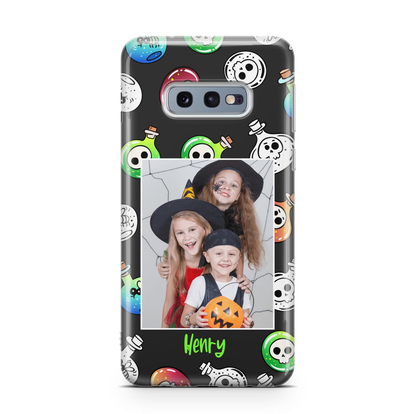 Spooky Potions Halloween Photo Upload Samsung Galaxy S10E Case