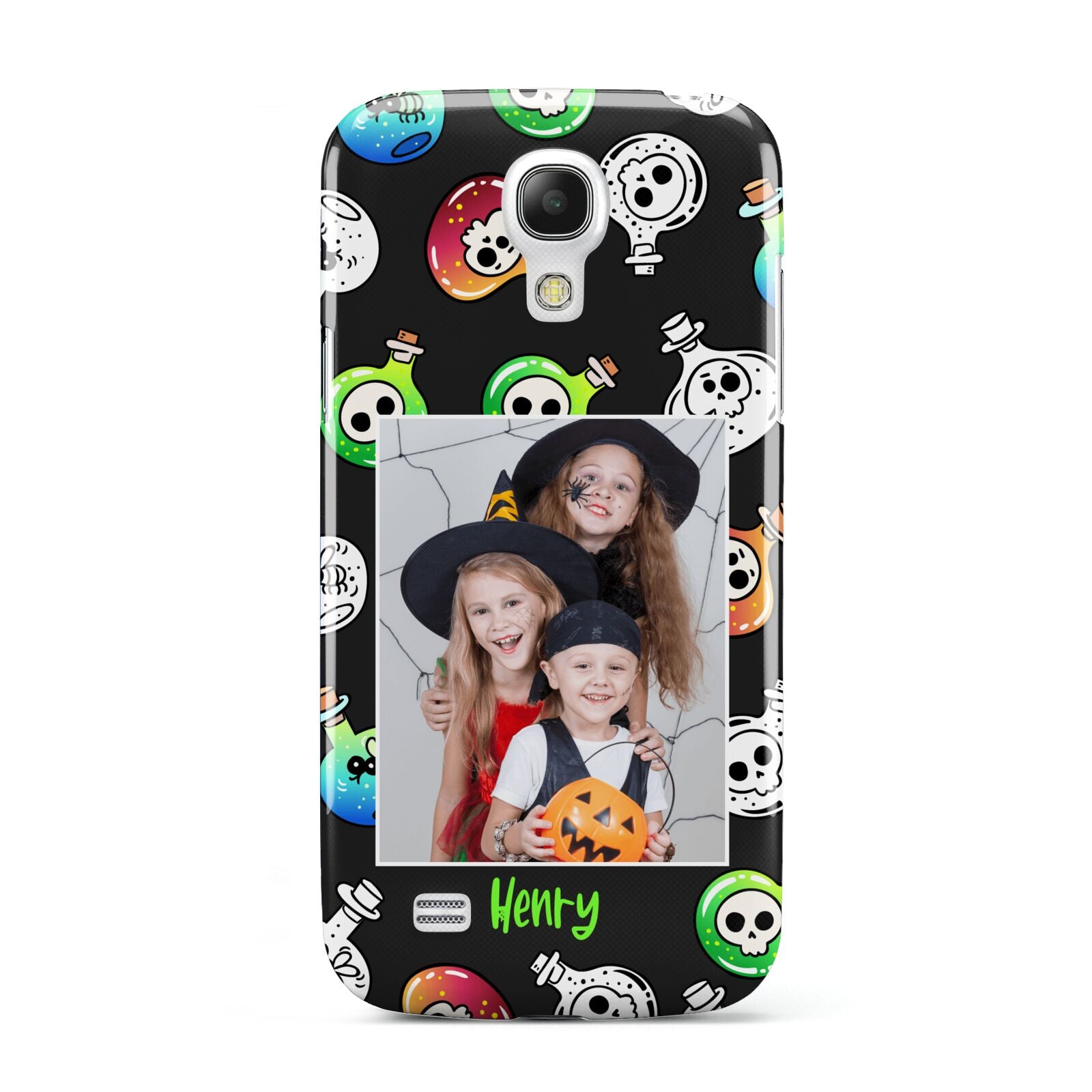 Spooky Potions Halloween Photo Upload Samsung Galaxy S4 Mini Case