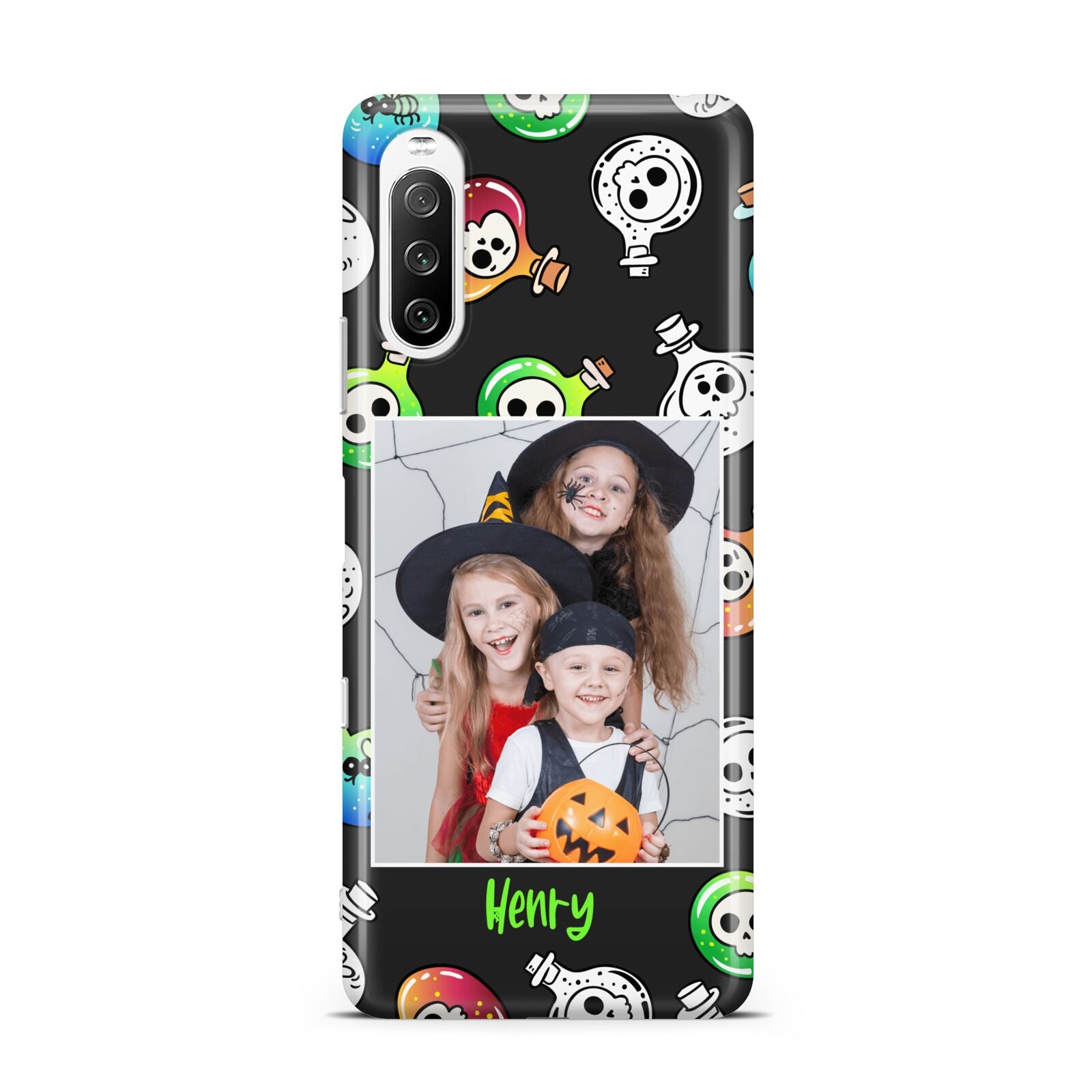 Spooky Potions Halloween Photo Upload Sony Xperia 10 III Case