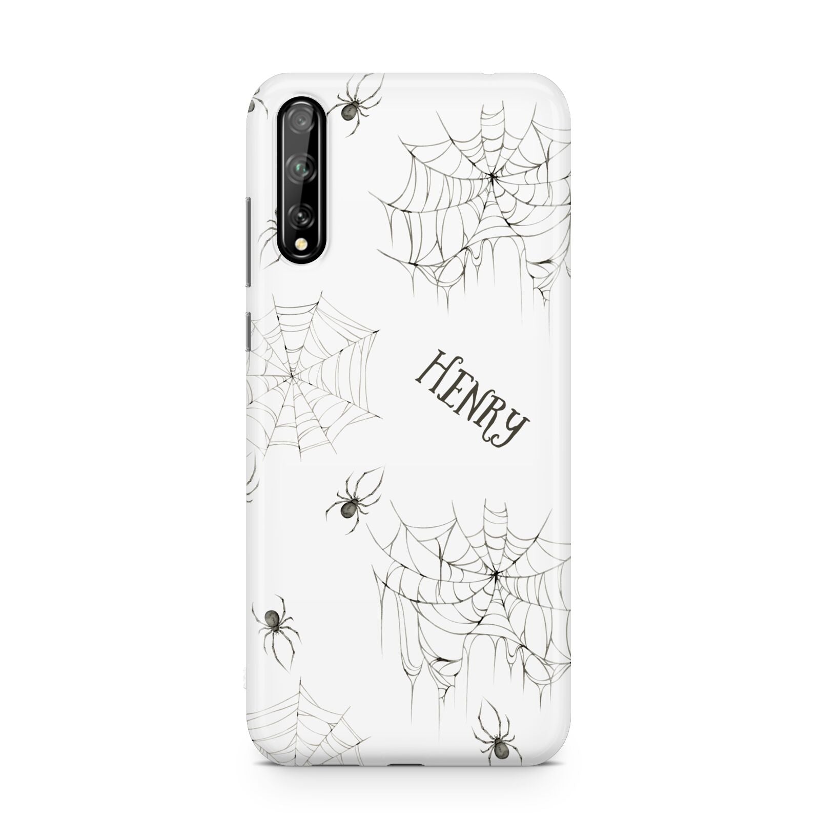 Spooky Spiders Webs Personalised Huawei Enjoy 10s Phone Case