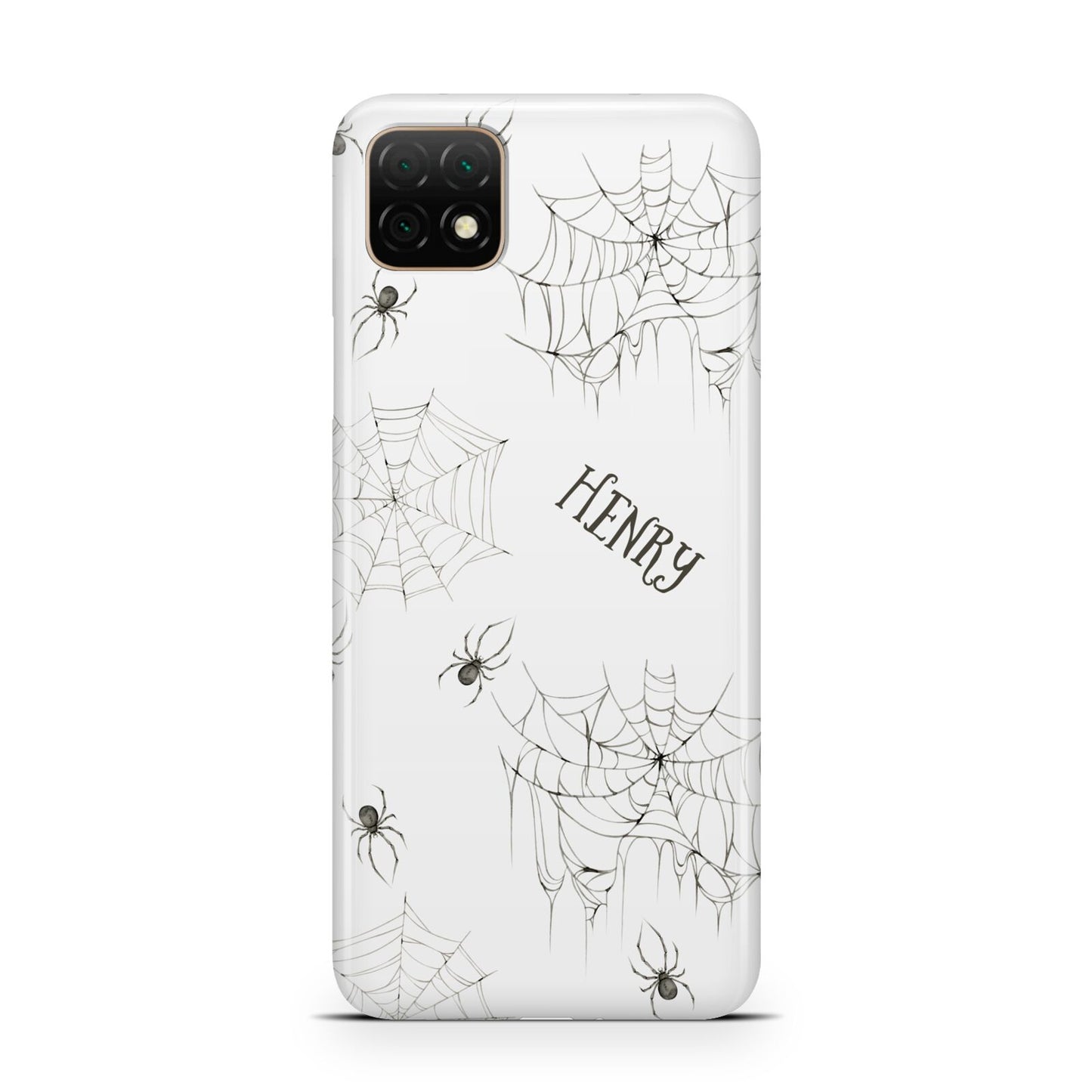 Spooky Spiders Webs Personalised Huawei Enjoy 20 Phone Case