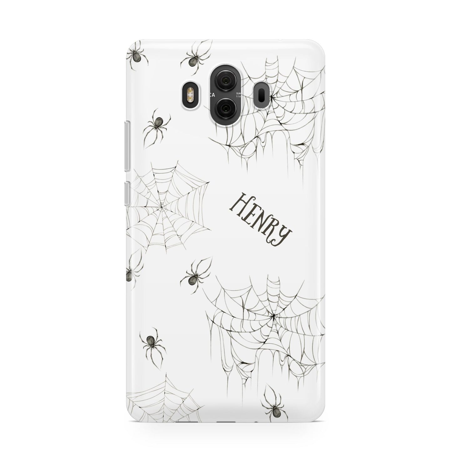 Spooky Spiders Webs Personalised Huawei Mate 10 Protective Phone Case