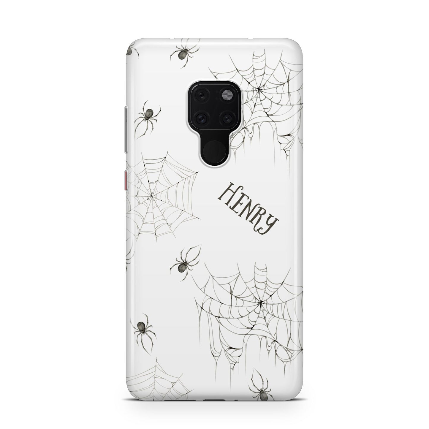 Spooky Spiders Webs Personalised Huawei Mate 20 Phone Case