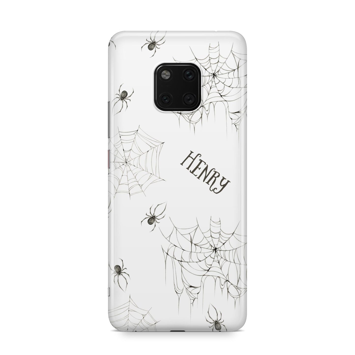 Spooky Spiders Webs Personalised Huawei Mate 20 Pro Phone Case