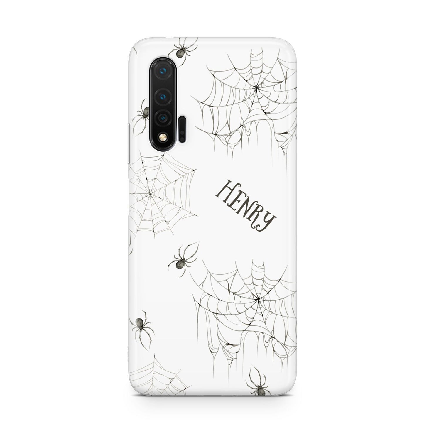 Spooky Spiders Webs Personalised Huawei Nova 6 Phone Case