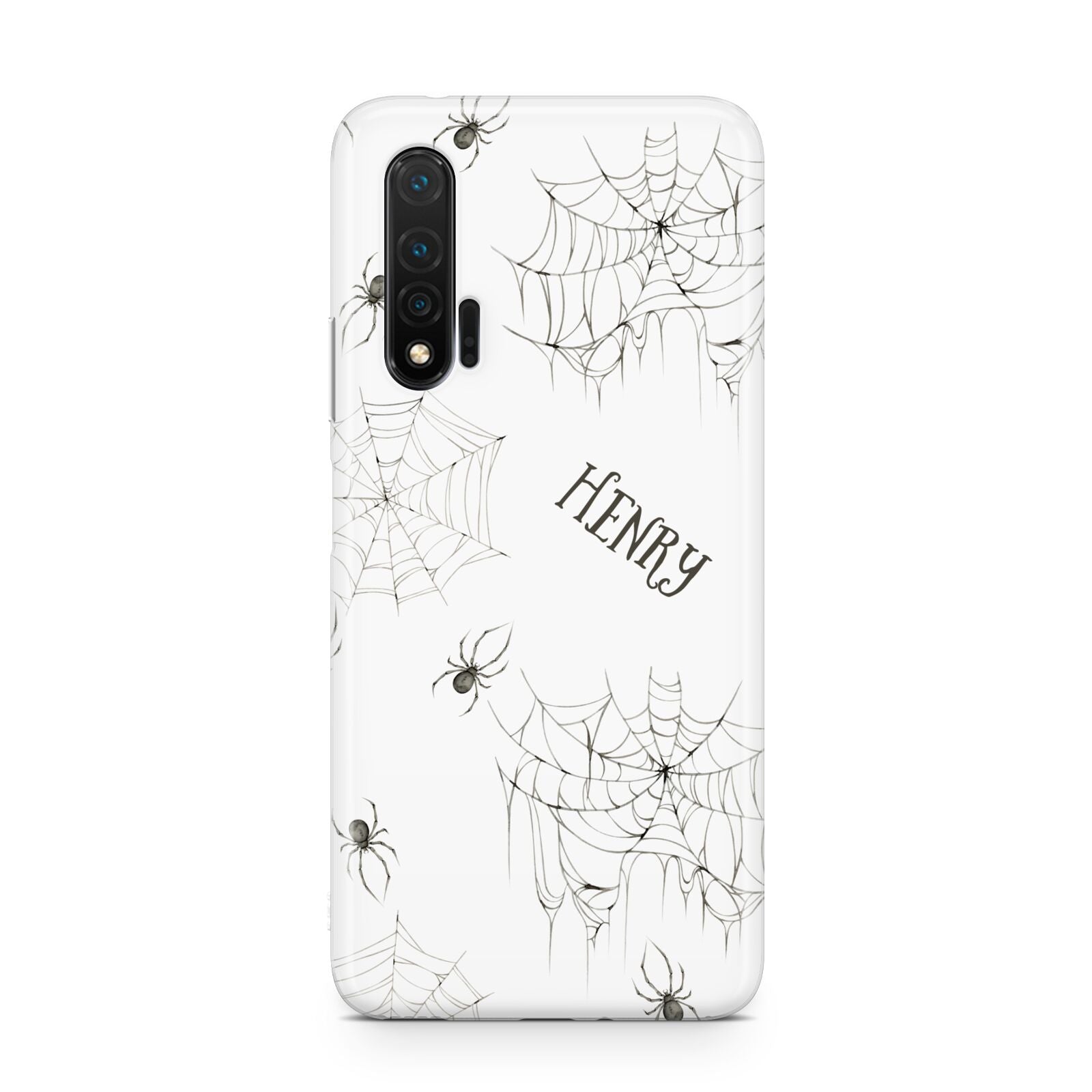 Spooky Spiders Webs Personalised Huawei Nova 6 Phone Case