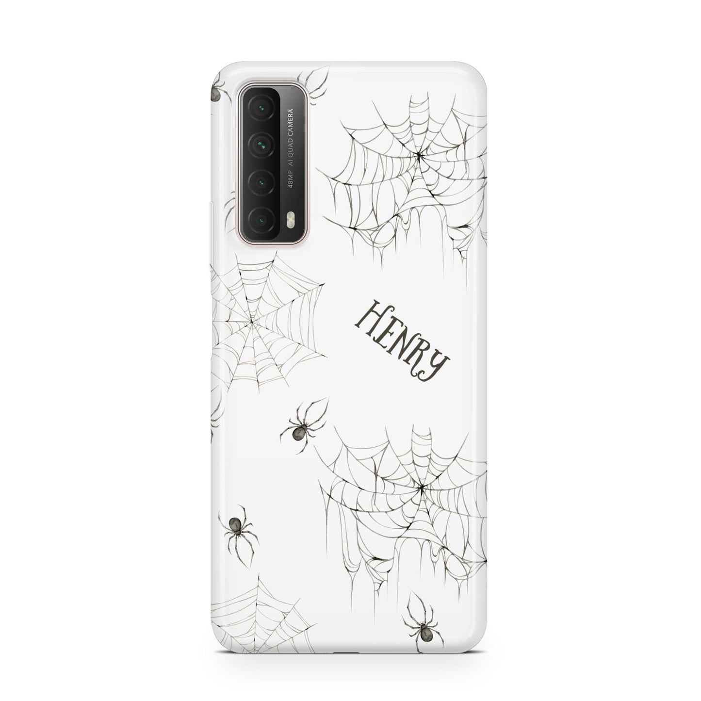 Spooky Spiders Webs Personalised Huawei P Smart 2021