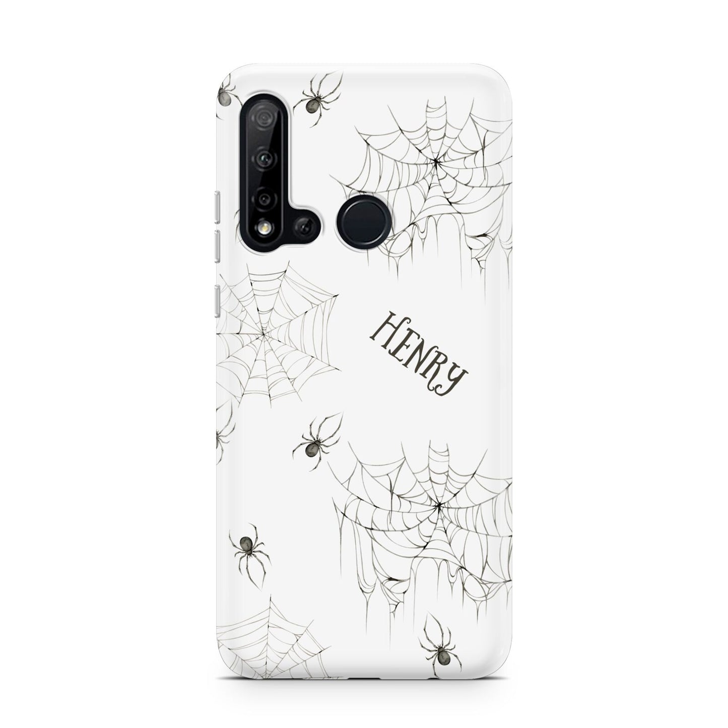 Spooky Spiders Webs Personalised Huawei P20 Lite 5G Phone Case