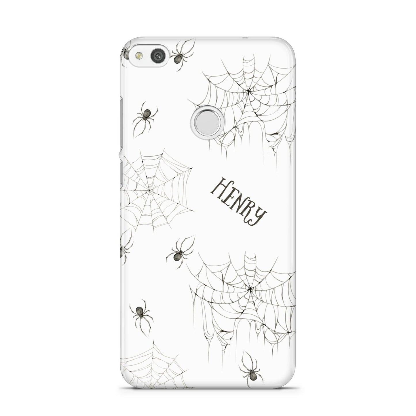 Spooky Spiders Webs Personalised Huawei P8 Lite Case