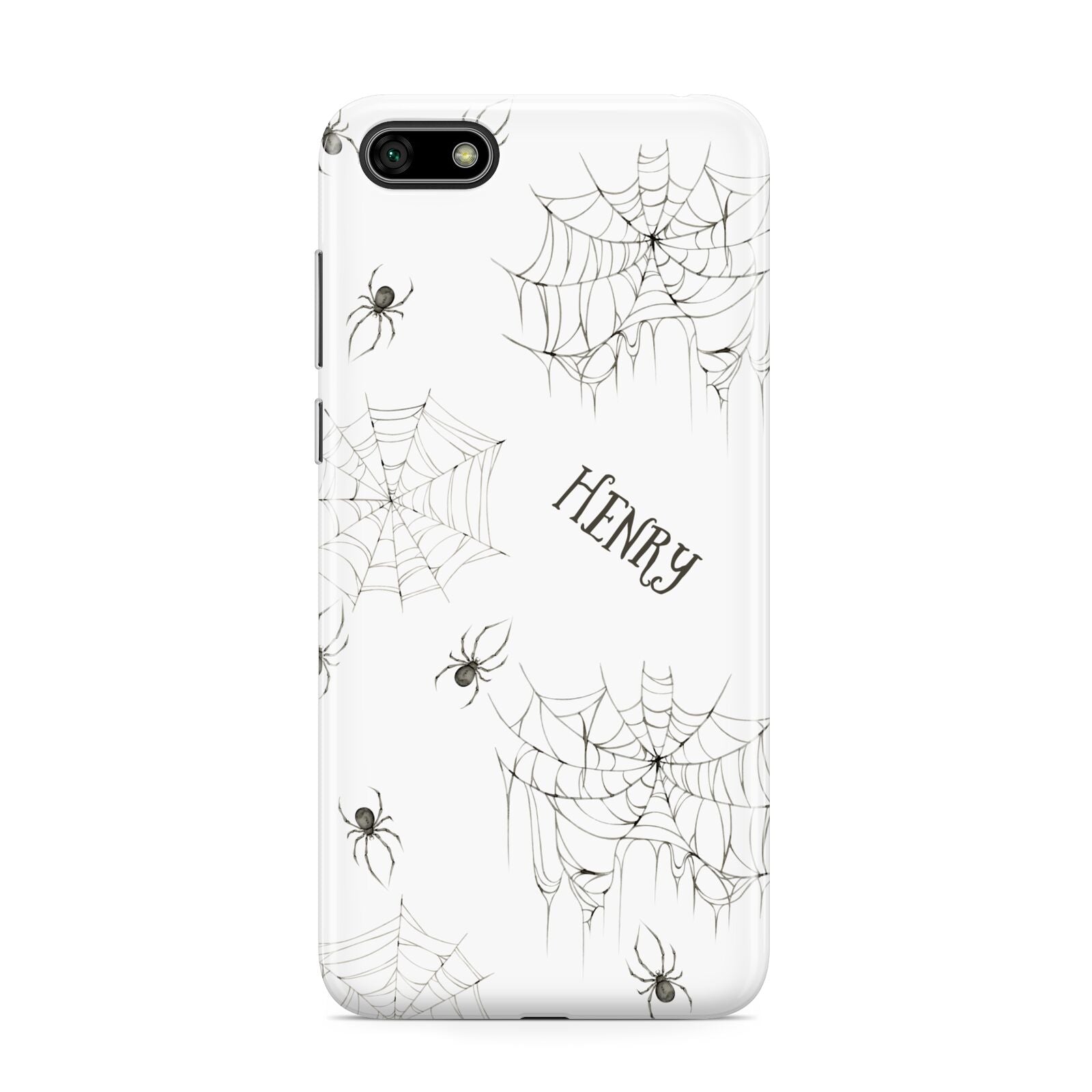 Spooky Spiders Webs Personalised Huawei Y5 Prime 2018 Phone Case