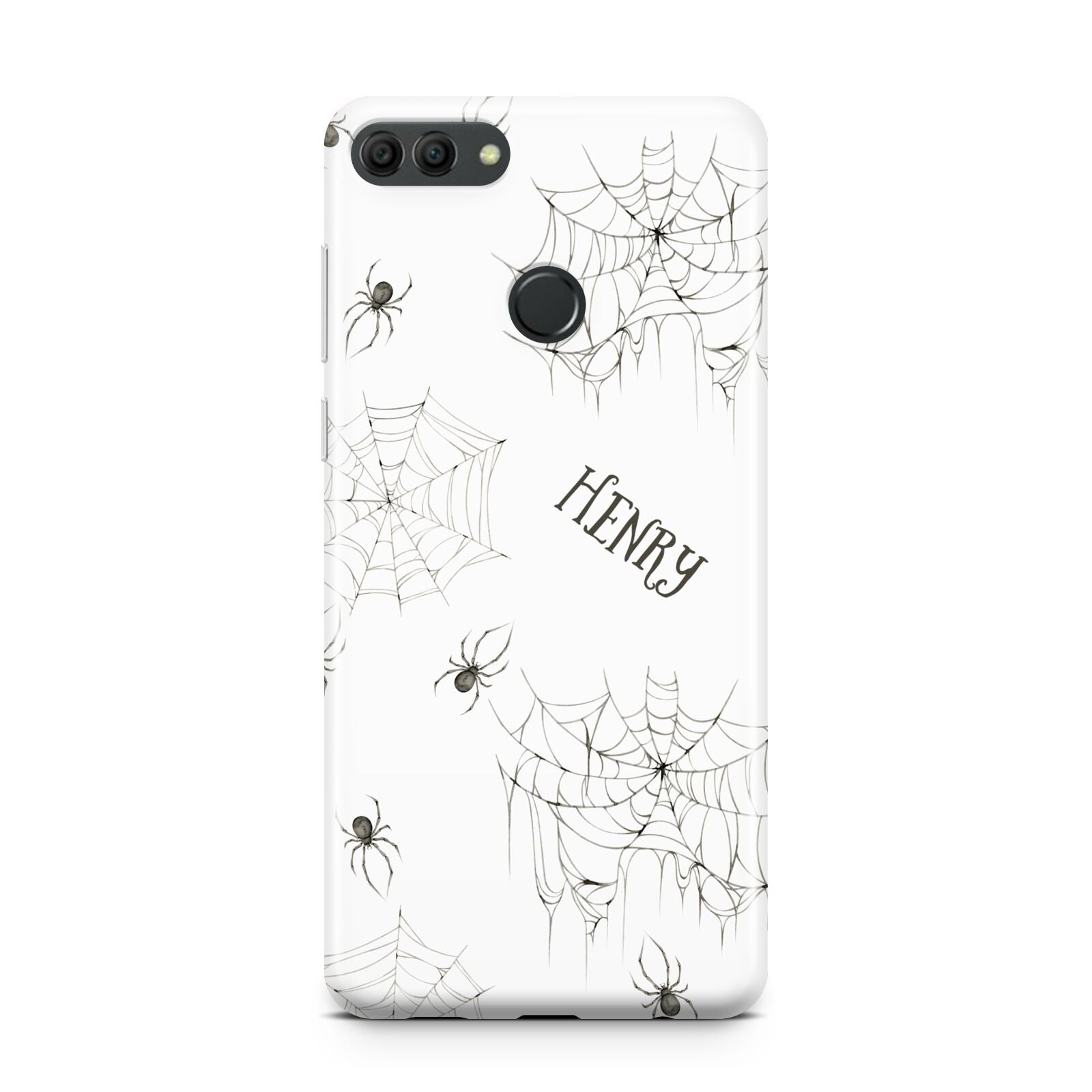 Spooky Spiders Webs Personalised Huawei Y9 2018