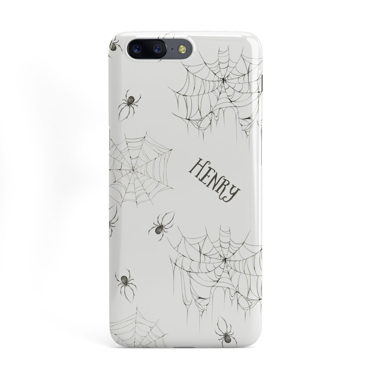 Spooky Spiders Webs Personalised OnePlus Case