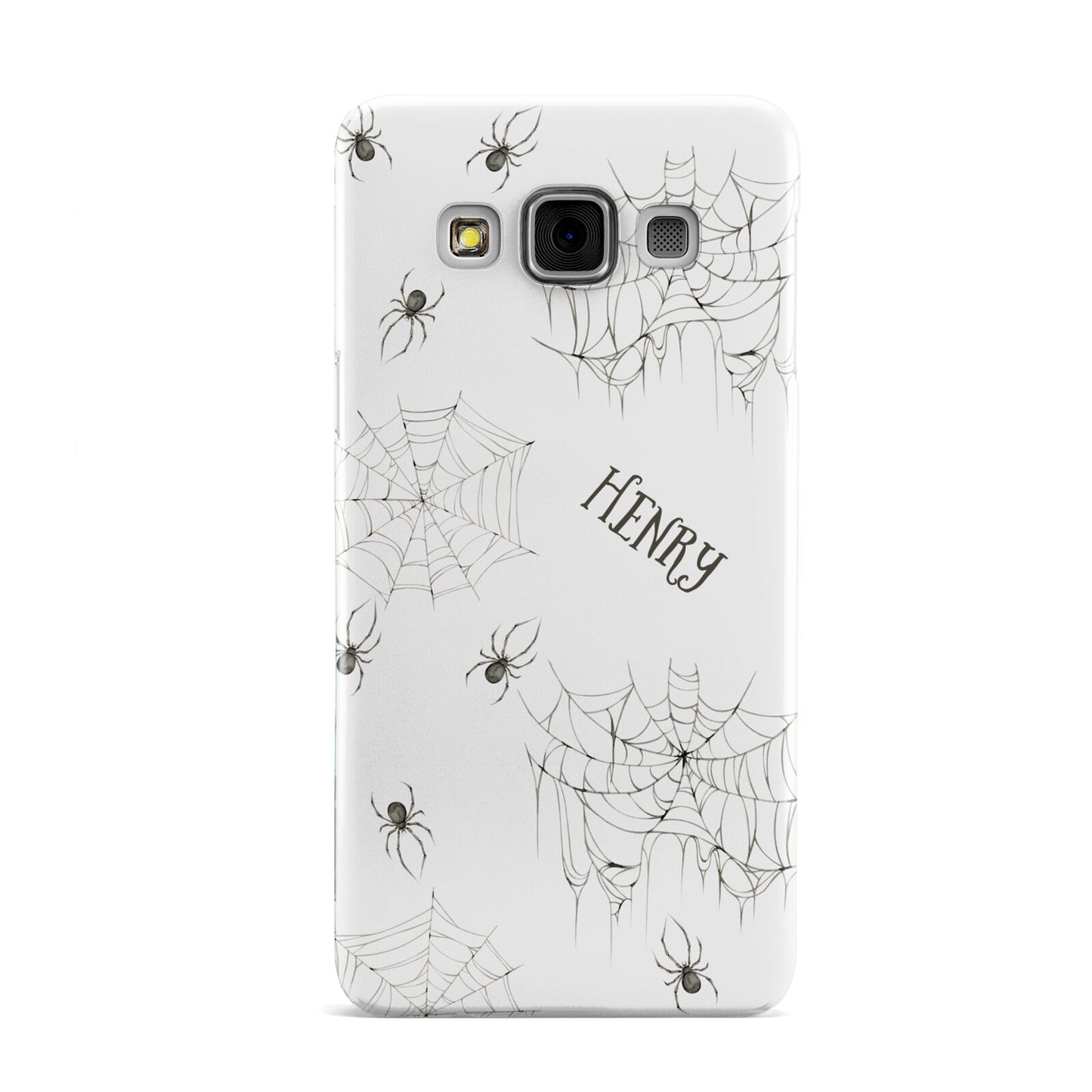 Spooky Spiders Webs Personalised Samsung Galaxy A3 Case