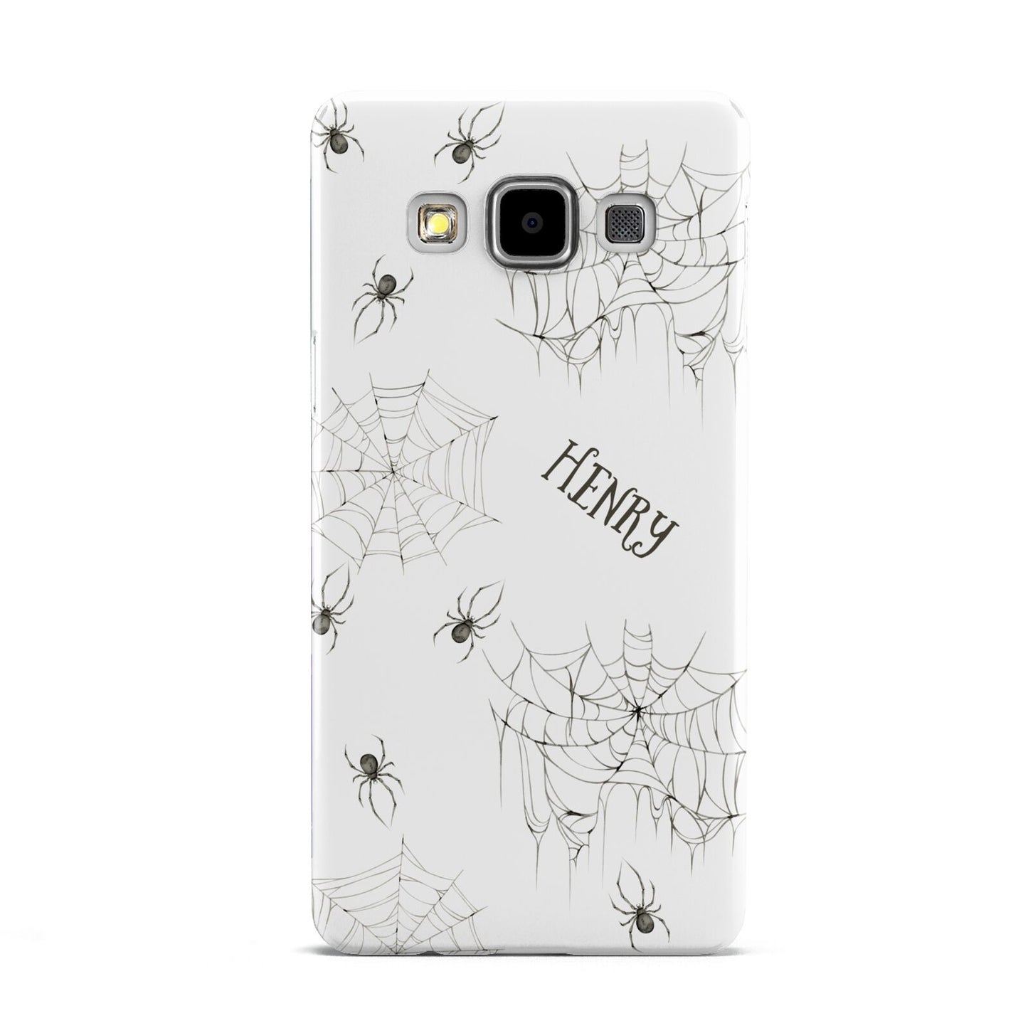 Spooky Spiders Webs Personalised Samsung Galaxy A5 Case