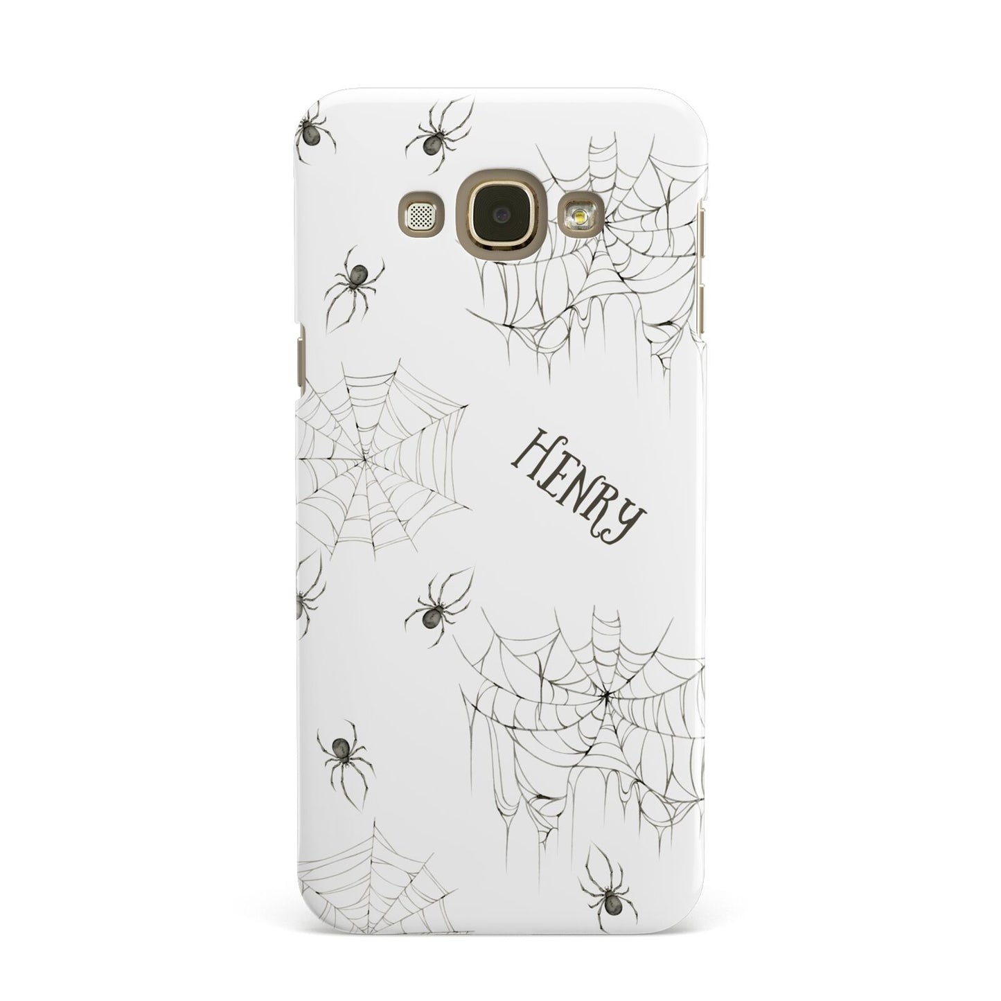 Spooky Spiders Webs Personalised Samsung Galaxy A8 Case