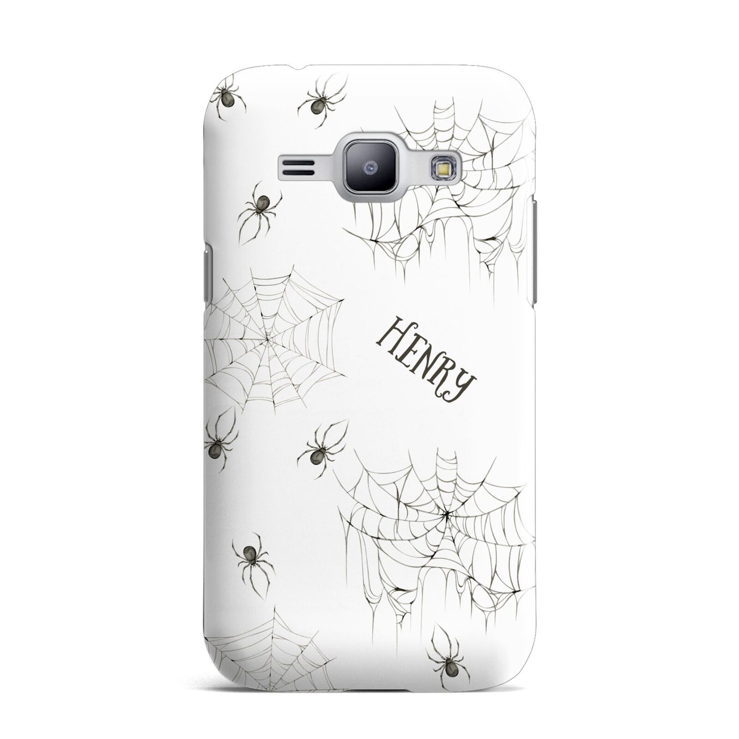 Spooky Spiders Webs Personalised Samsung Galaxy J1 2015 Case