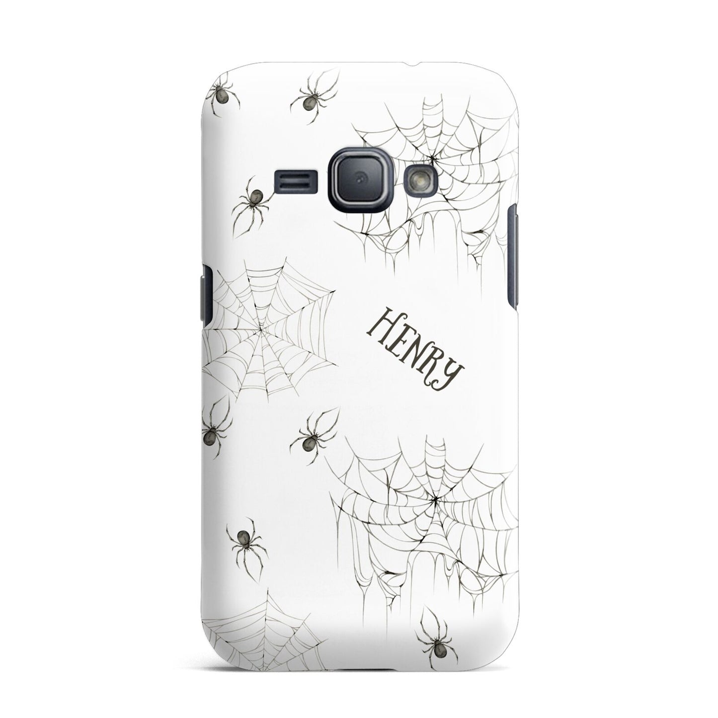 Spooky Spiders Webs Personalised Samsung Galaxy J1 2016 Case